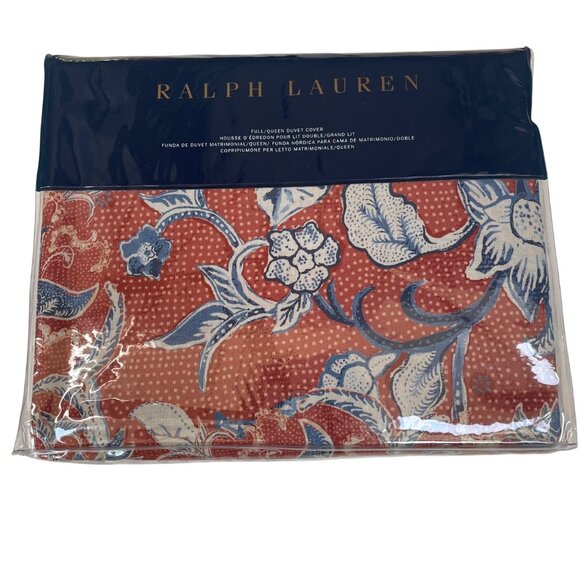 Ralph Lauren Mirabelle Floral Duvet Cover Full Queen 92"x96" MSRP $375 - Picture 1 of 6
